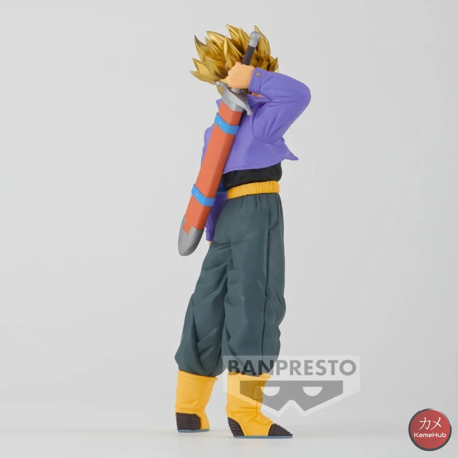 Dragon Ball Z - Trunks Del Futuro Ssj Action Figure Bandai Banpresto Blood Of Saiyans