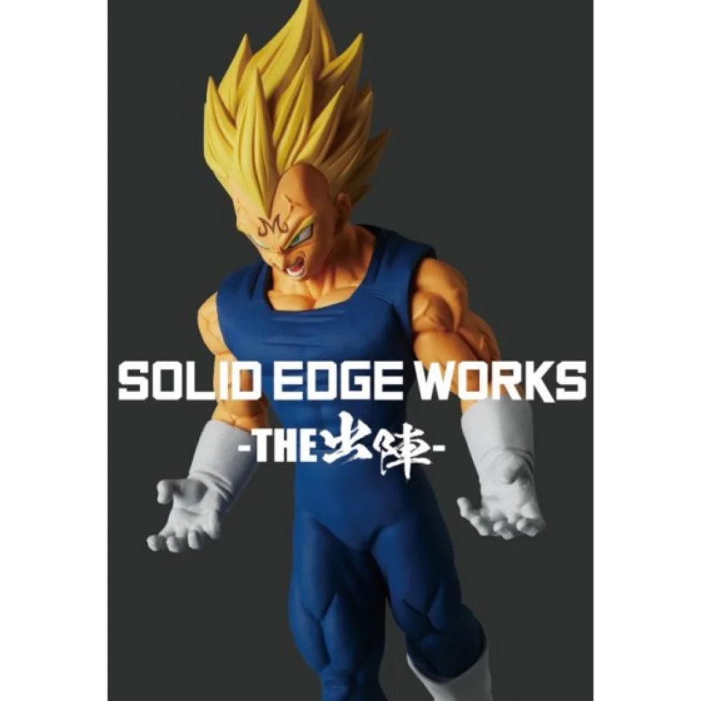 Dragon Ball Z - Vegeta E Majin Originale Bandai Banpresto Solid Edge Works Action Figure