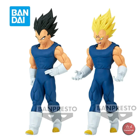 Dragon Ball Z - Vegeta E Majin Originale Bandai Banpresto Solid Edge Works Action Figure