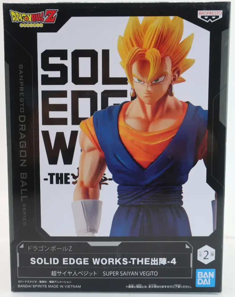 Dragon Ball Z - Vegito Originale Bandai Banpresto Solid Edge Works Action Figure
