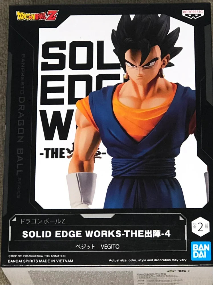 Dragon Ball Z - Vegito Originale Bandai Banpresto Solid Edge Works Action Figure
