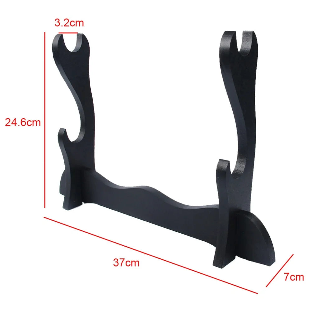 Espositore Stand Supporto Per Katana Spada In Legno Accessori