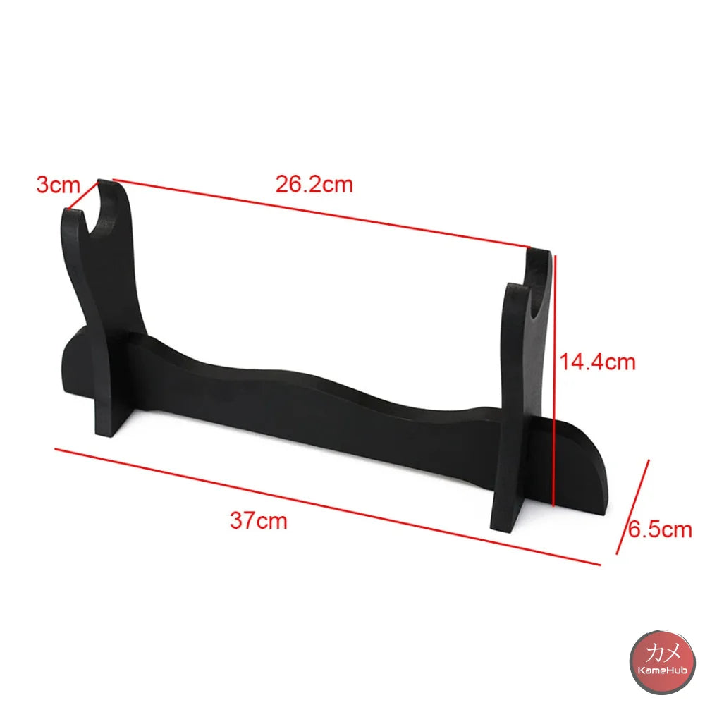 Espositore Stand Supporto Per Katana Spada In Legno Singolo Accessori
