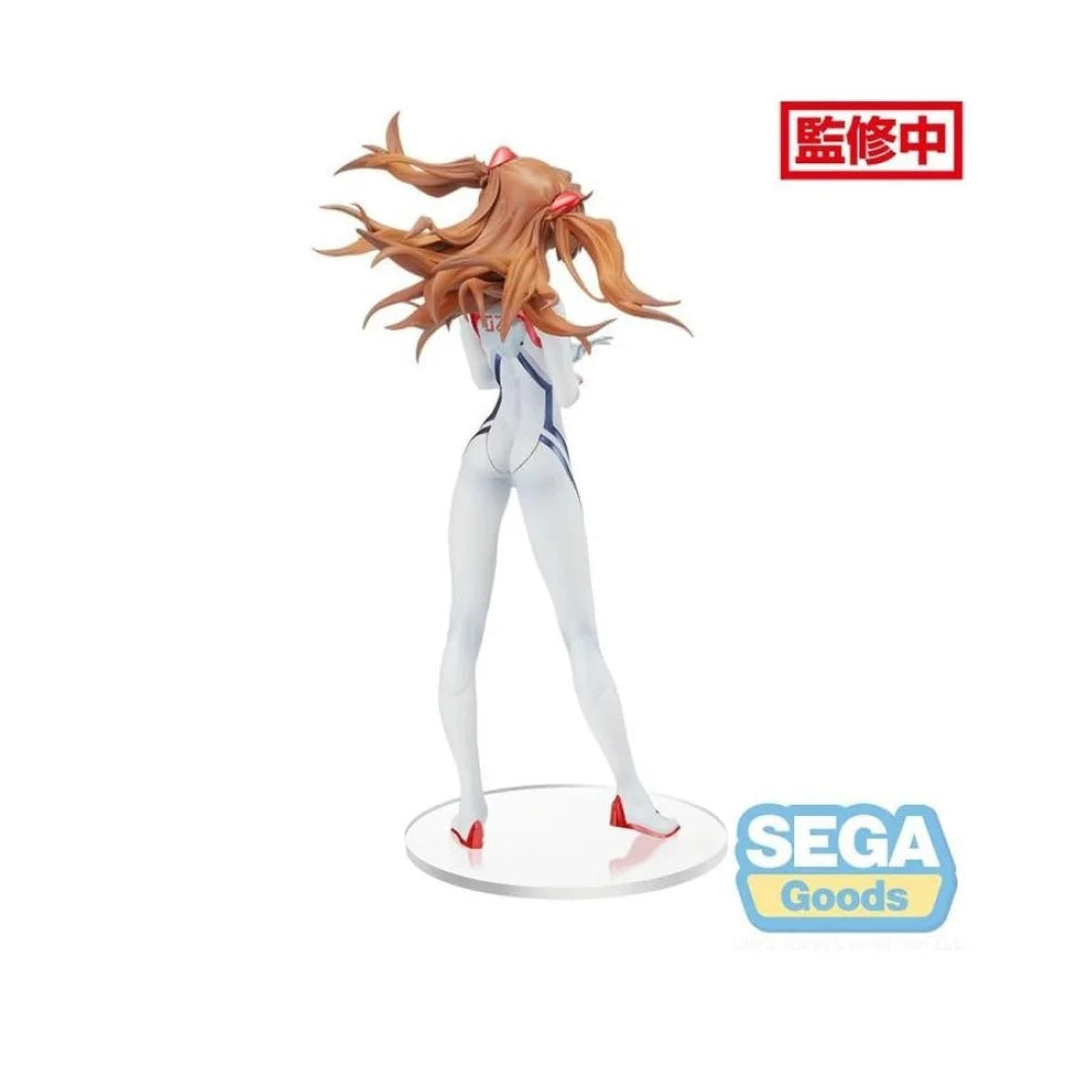 Eva Neon Genesis Evangelion 3.0 - Asuka Shikinami E Mari Makinami Action Figure Sega Lpm