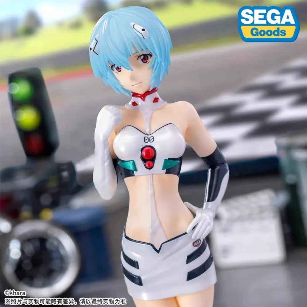 EVA Neon Genesis Evangelion - Ayanami Asuka e Mari Action Figure Sega Luminasta - Action Figure