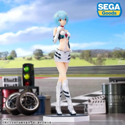 EVA Neon Genesis Evangelion - Ayanami Asuka e Mari Action Figure Sega Luminasta - Action Figure