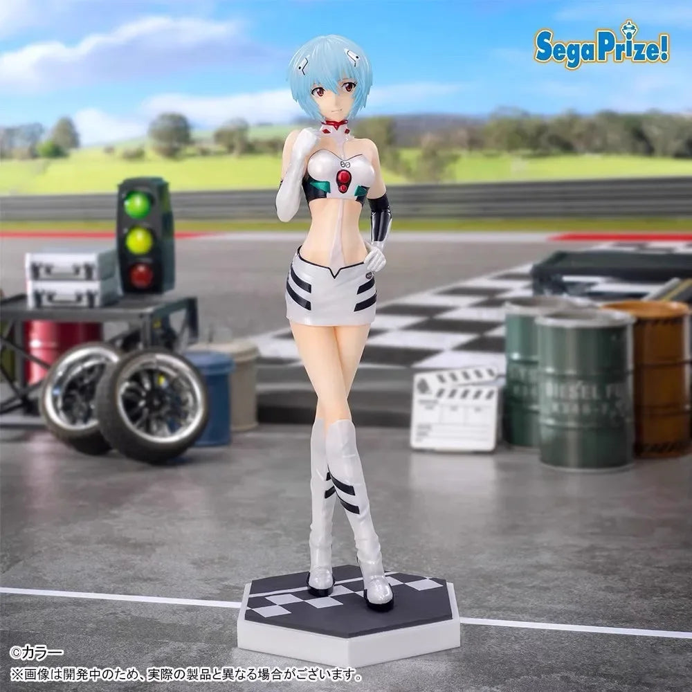 EVA Neon Genesis Evangelion - Ayanami Asuka e Mari Action Figure Sega Luminasta - Action Figure
