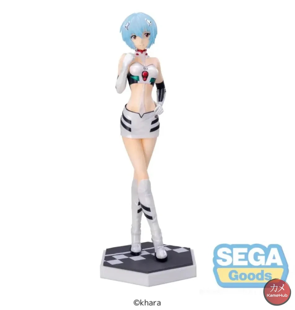 EVA Neon Genesis Evangelion - Ayanami Asuka e Mari Action Figure Sega Luminasta - Ayanami Rei 21cm - Action Figure