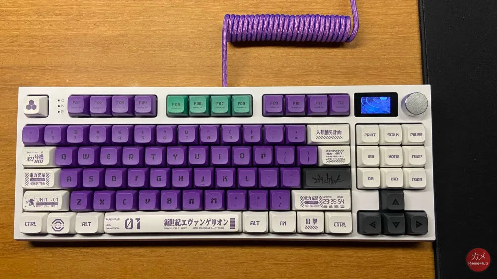 Eva Neon Genesis Evangelion - Tasti Per Tastiera Meccanica 134 Pezzi Accessori
