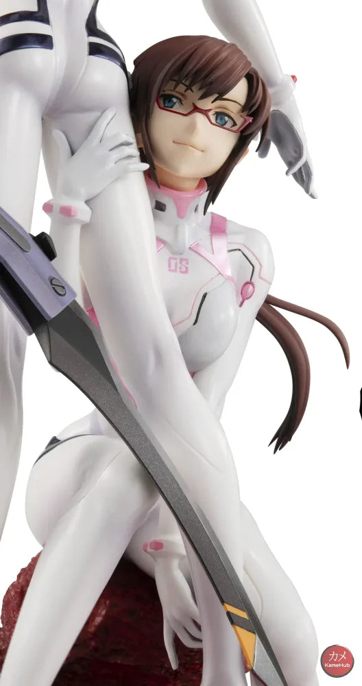 Evangelion: 3.0 - Asuka Langley Sohryu E Mari Makinami Illustrious Action Figure Megahouse Precious