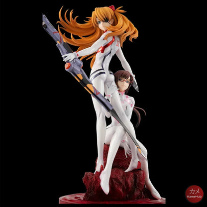 Evangelion: 3.0 - Asuka Langley Sohryu E Mari Makinami Illustrious Action Figure Megahouse Precious