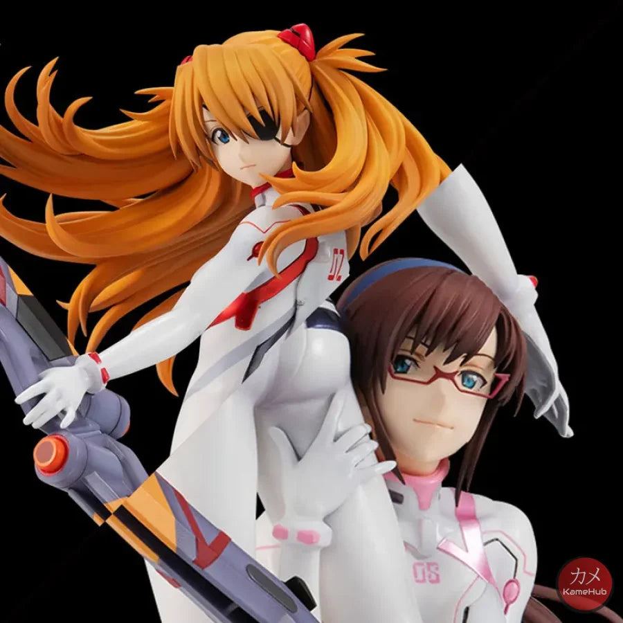 Evangelion: 3.0 - Asuka Langley Sohryu E Mari Makinami Illustrious Action Figure Megahouse Precious