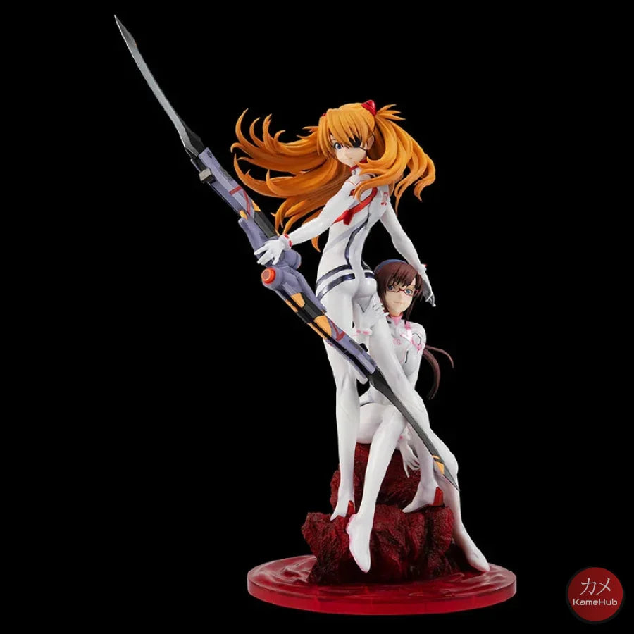 Evangelion: 3.0 - Asuka Langley Sohryu E Mari Makinami Illustrious Action Figure Megahouse Precious