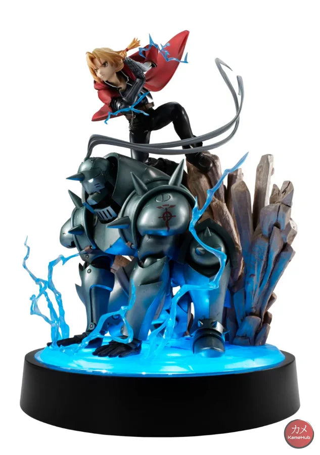 Fullmetal Alchemist Brotherhood - Edward & Alphonse Elric Action Figure Megahouse Precious G.e.m