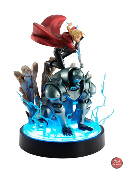 Fullmetal Alchemist Brotherhood - Edward & Alphonse Elric Action Figure Megahouse Precious G.e.m