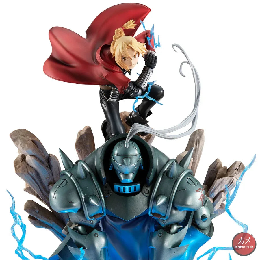 Fullmetal Alchemist Brotherhood - Edward & Alphonse Elric Action Figure Megahouse Precious G.e.m