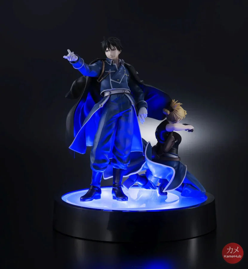 Fullmetal Alchemist Brotherhood - Roy Mustang E Riza Hawkeye Action Figure Megahouse Precious G.e.m