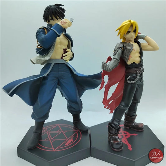 Full Metal Alchemist - Edward Elric E Roy Mustang Action Figure