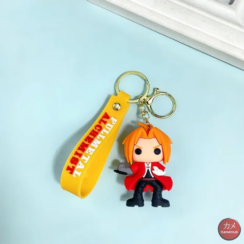 Fullmetal Alchemist - Portachiavi in Silicone - Edward Elric - Accessori