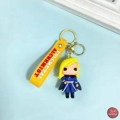 Fullmetal Alchemist - Portachiavi in Silicone - Riza Hawkeye - Accessori