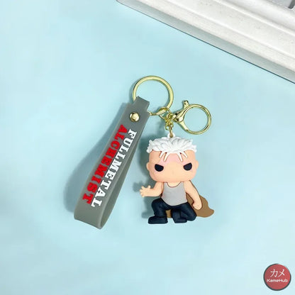 Fullmetal Alchemist - Portachiavi in Silicone - Scar - Accessori