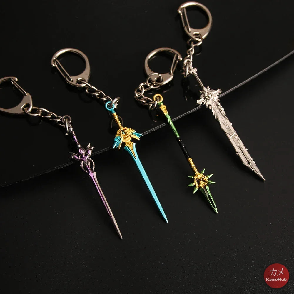 Genshin Impact - Set 21 Pezzi Portachiavi In Metallo Accessori