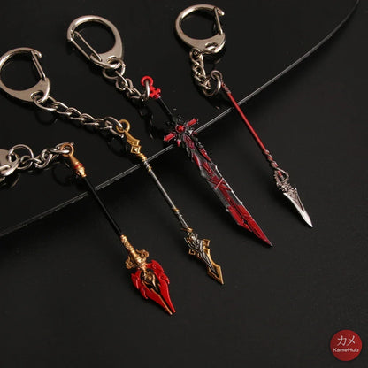 Genshin Impact - Set 21 Pezzi Portachiavi In Metallo Accessori