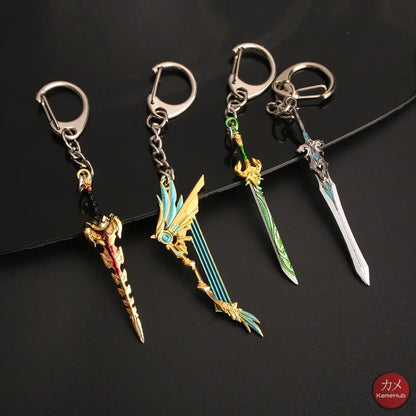 Genshin Impact - Set 21 Pezzi Portachiavi In Metallo Accessori