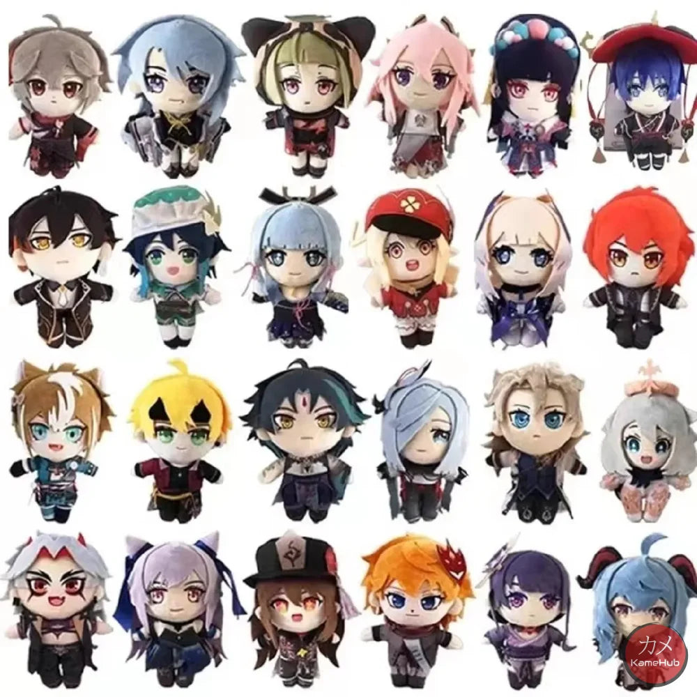 Genshin Impact - Teneri Peluche Dei Personaggi Del Videogioco Peluches