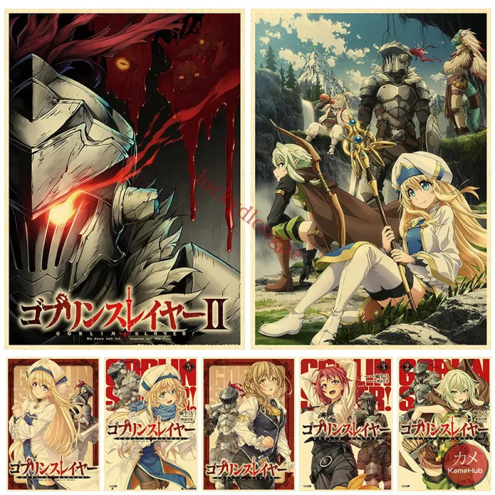 Goblin Slayer - Anime Poster Aesthetic In A3 Hd