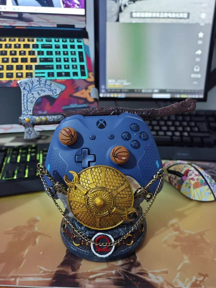 God of War - Kratos Porta Controller PS5 e XBOX in Resina - Gadget