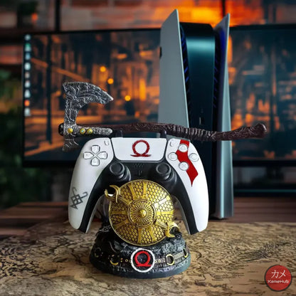 God of War - Kratos Porta Controller PS5 e XBOX in Resina - Gadget