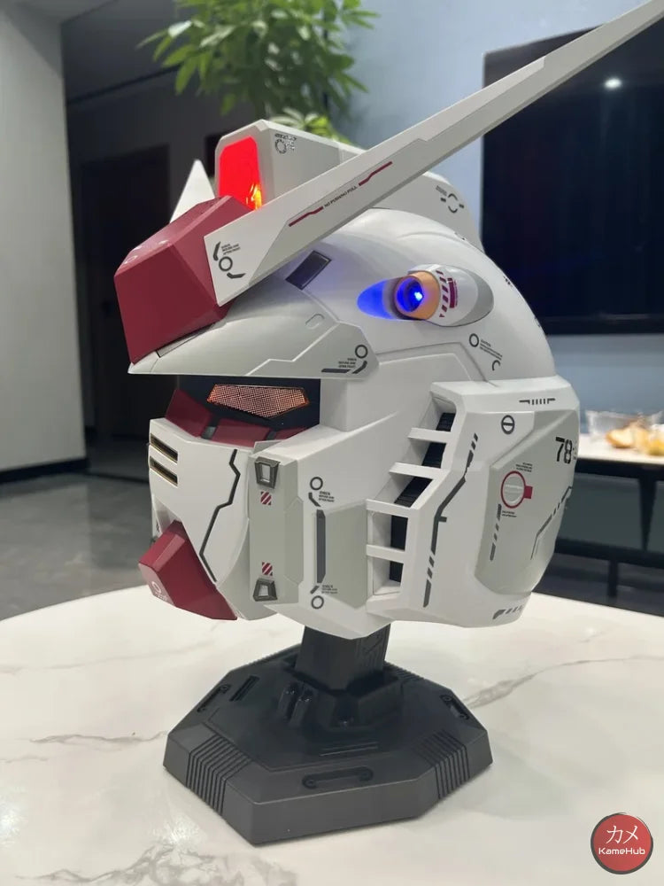 Gundam - Casco Indossabile Gunpla Rx-78 con Led Casco Gunpla Rx-78 Gadget