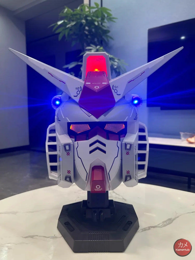 Gundam - Casco Indossabile Gunpla Rx-78 con Led Casco Gunpla Rx-78 Gadget
