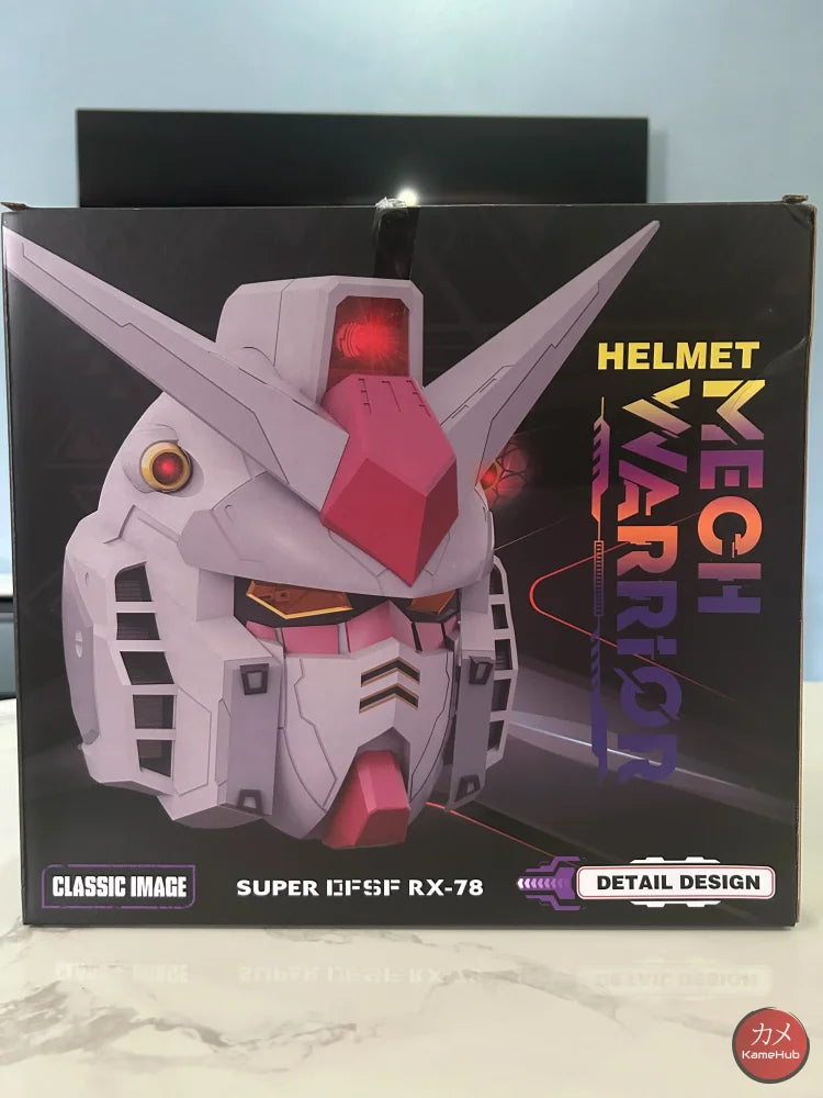 Gundam - Casco Indossabile Gunpla Rx-78 con Led Casco Gunpla Rx-78 Gadget