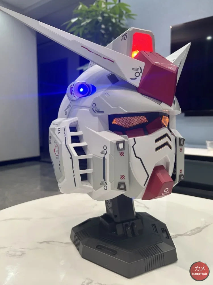 Gundam - Casco Indossabile Gunpla Rx-78 con Led Casco Gunpla Rx-78 Gadget