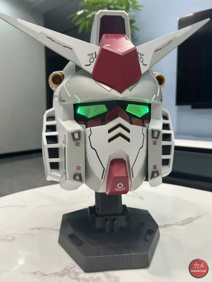 Gundam - Casco Indossabile Gunpla Rx-78 con Led Casco Gunpla Rx-78 Gadget