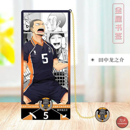 Haikyu!! - Segnalibri in Metallo Ryunosuke Tanaka Accessori