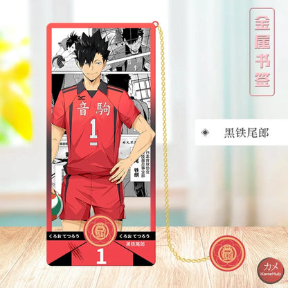 Haikyu!! - Segnalibri in Metallo Tetsuri Kuroo Accessori