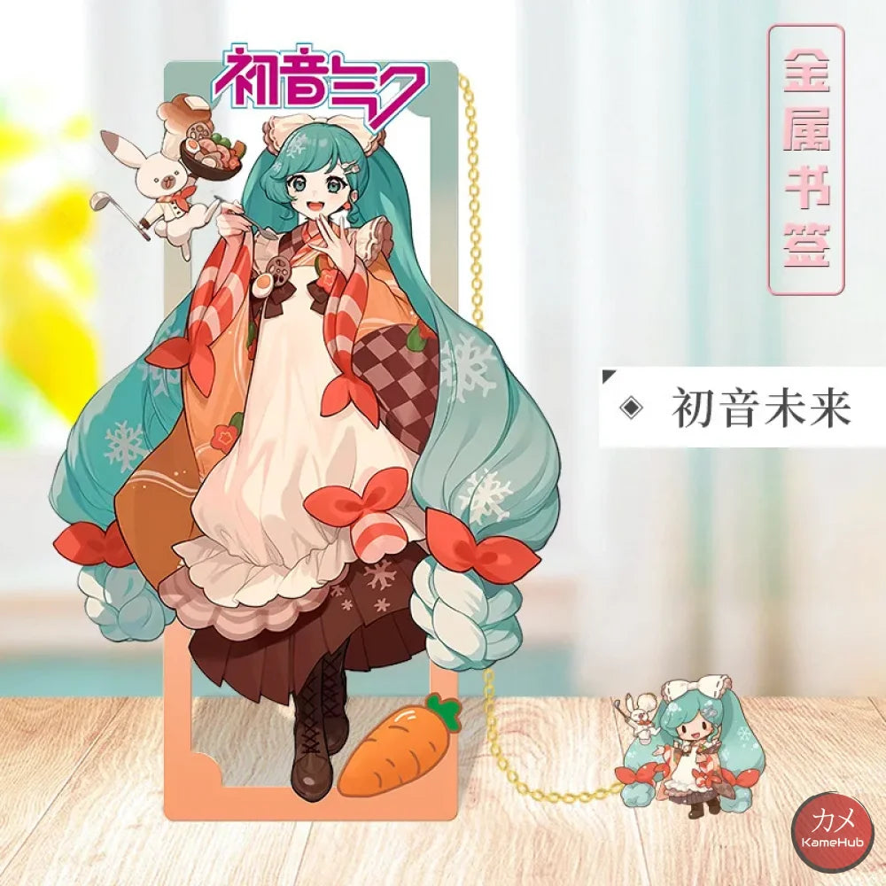 Hatsune Miku - Segnalibri in Metallo Hatsune Miku-D Accessori