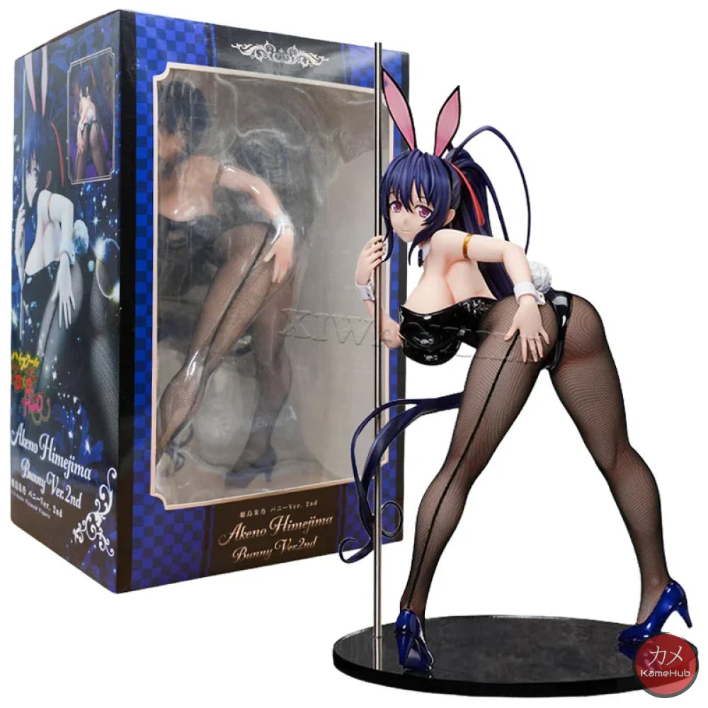 High School Dxd - Himejima Akeno Action Figure Bunny Ecchi - Himejima Akeno 40cm / Sì - Action Figure