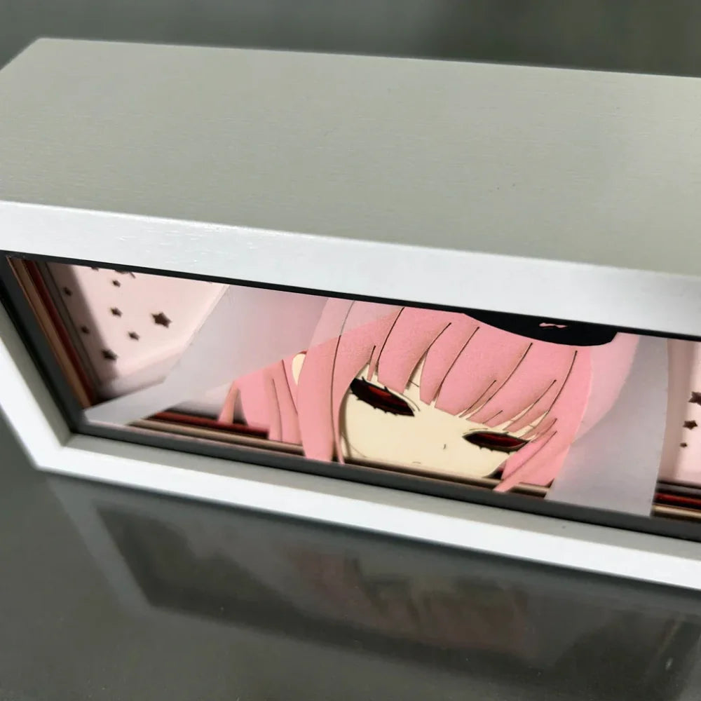 Hololive Production - Light Box 3D con Luce Led Gadget