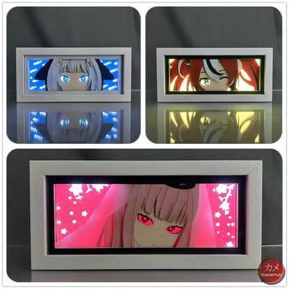 Hololive Production - Light Box 3D con Luce Led Gadget