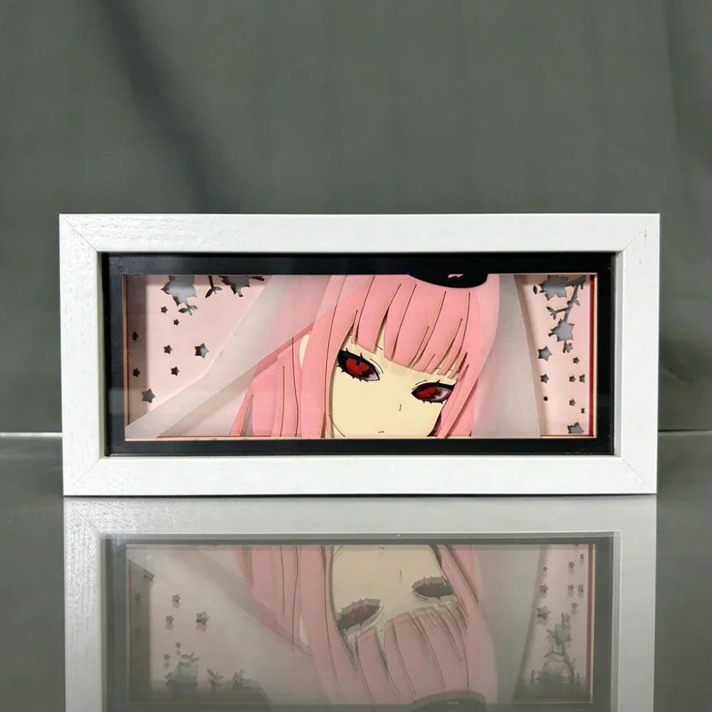 Hololive Production - Light Box 3D con Luce Led Gadget