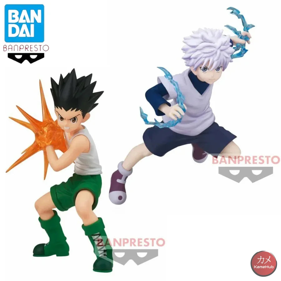 Hunter X - Gon Freecs E Killua Zoldyck Originale Bandai Banpresto Novita Action Figure