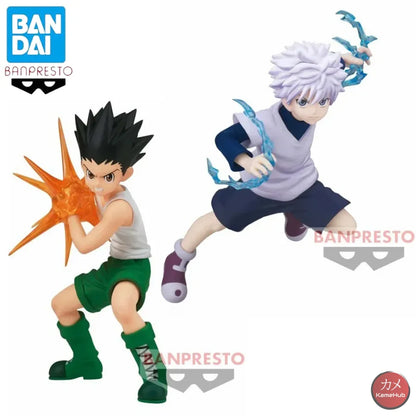 Hunter X - Gon Freecs E Killua Zoldyck Originale Bandai Banpresto Novita Action Figure