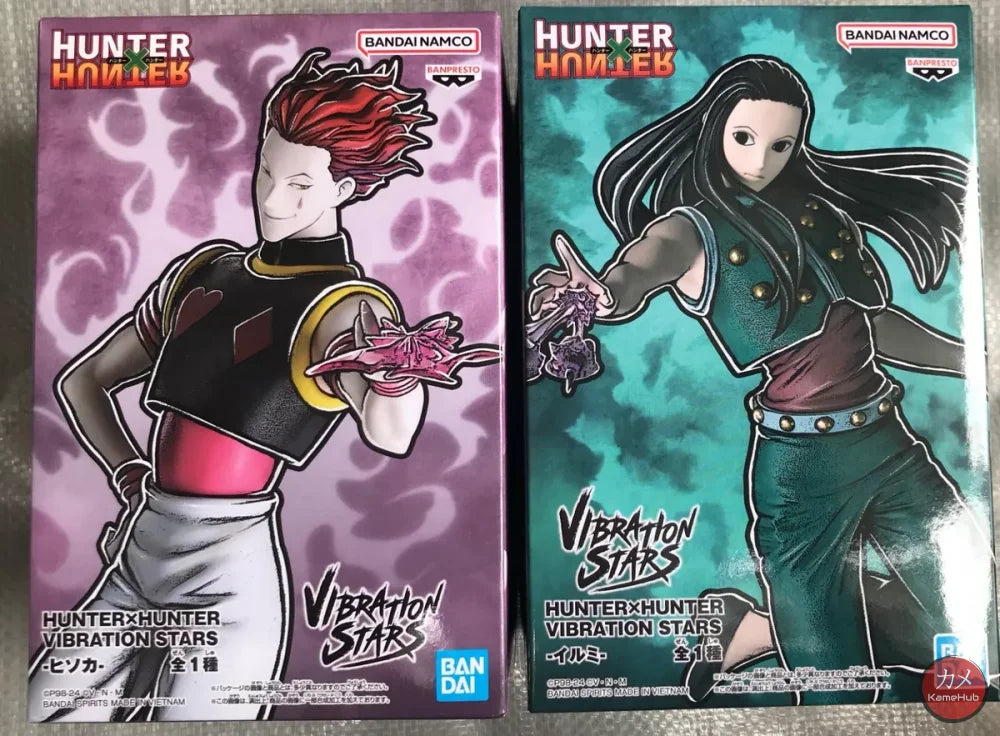 Hunter X - Illumi Action Figure Bandai Banpresto Vibration Stars