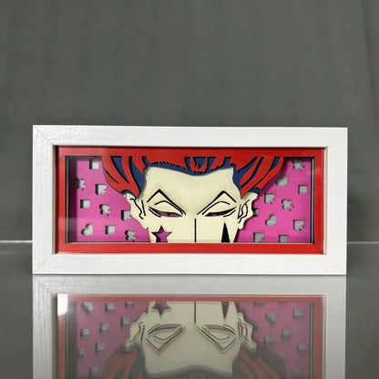 Hunter x Hunter - Light Box 3D con Luce Led Gadget