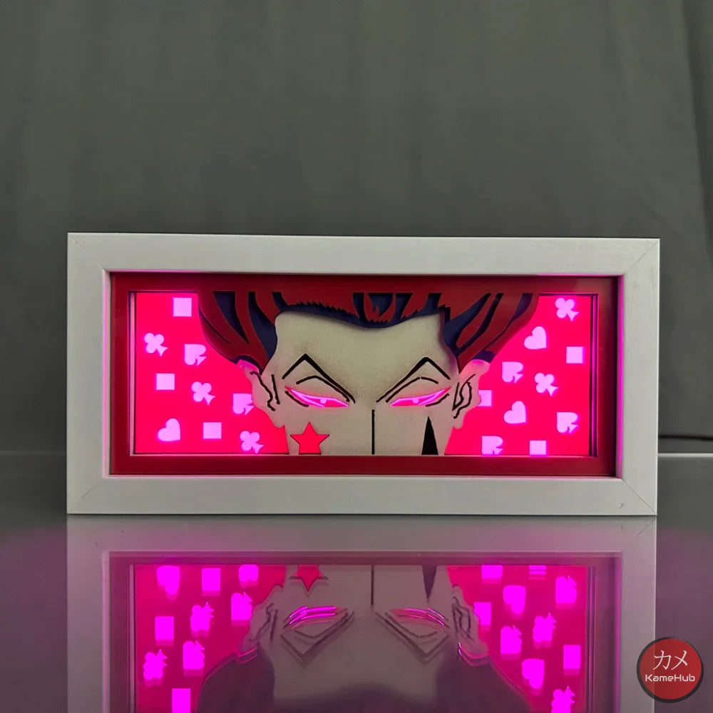 Hunter x Hunter - Light Box 3D con Luce Led Hisoka / 1 Colore Predefinito Gadget