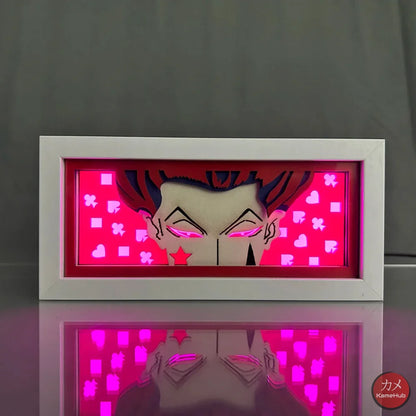 Hunter x Hunter - Light Box 3D con Luce Led Hisoka / 1 Colore Predefinito Gadget